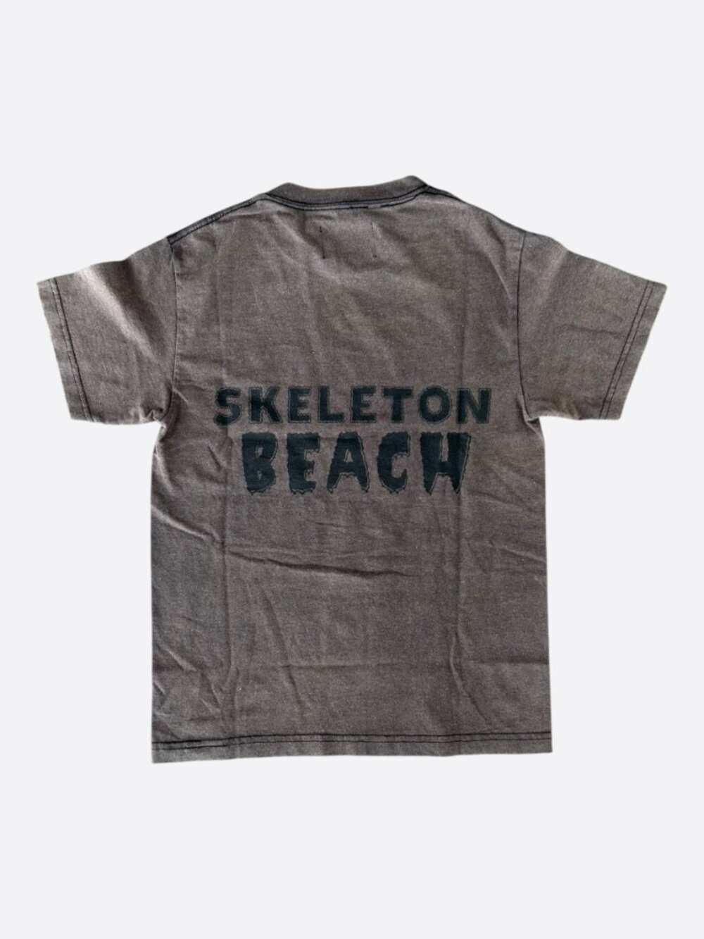 Gallery Dept Vintage Black Welted Rose Graphic T-Shirt - Picture 2 of 5